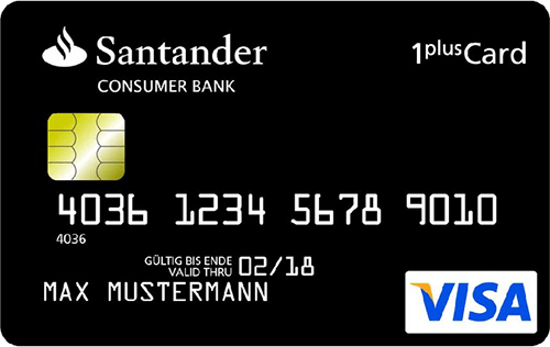 Santander 1plus Visa Card